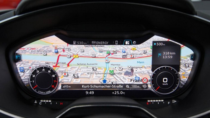 Audi mit virtuellem Cockpit und eigenem Tablet-Computer
