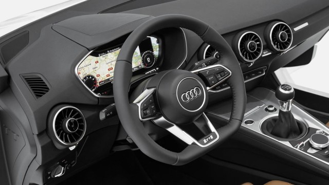 Audi zeigt neues TT-Interieur auf der CES.