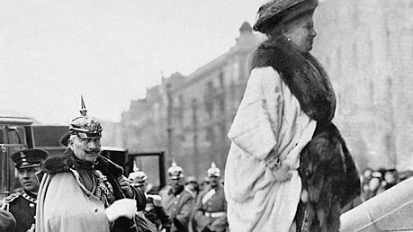 kaiser wilhelm II. kaiserin auguste viktoria 1914 foto:scherl