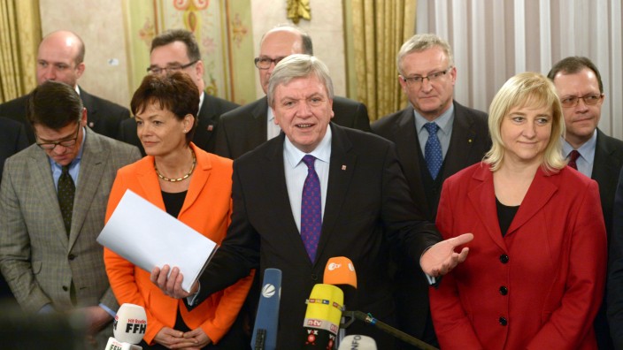 CDU Hessen stellt Kabinett vor