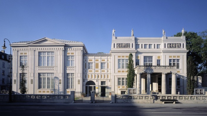 Münchner Kulturbauten: Das Museum Villa Stuck an der Prinzregentenstraße.