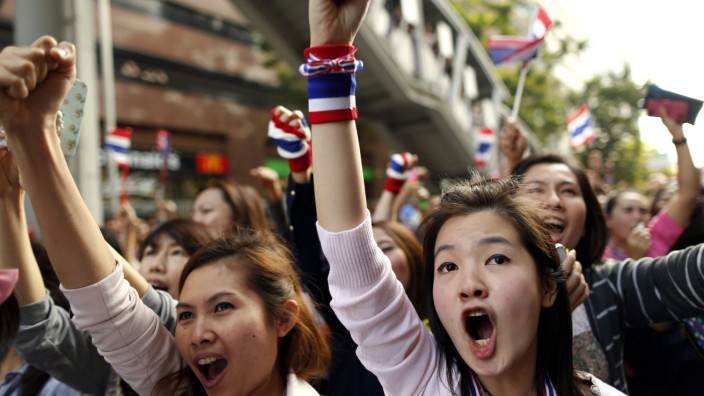 Bangkok Thailand Protest