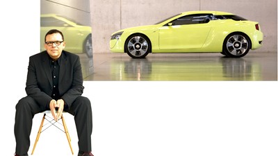 Auto-Köpfe (3): Peter Schreyer: Man in black: Peter Schreyer, zählt zu den führenden Designern der Autoindustrie. Was ihn bewogen hat, nach Korea zu gehen? Die Chance, etwas Neues zu begründen. Die Kia-Studie Kee gibt einen Vorgeschmack.