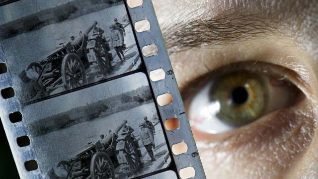 Filmmaterial aus dem 1. Weltkrieg