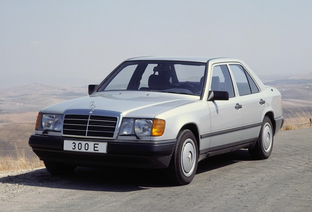 Der 1984 vorgestellte Mercedes W 124.