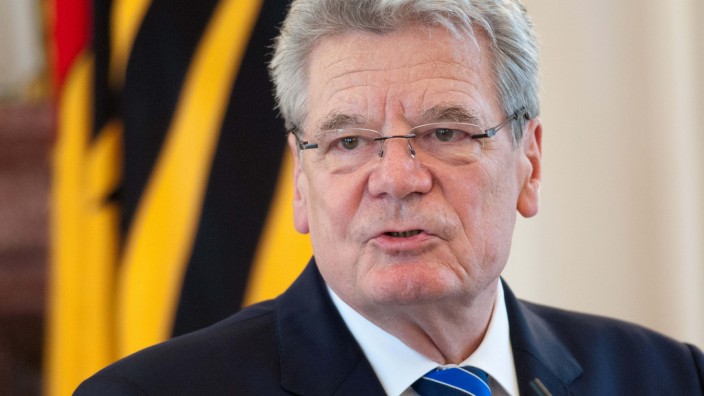 Joachim Gauck ehrt Brandenburger