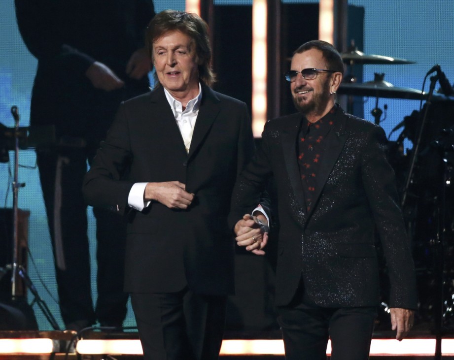 Paul McCartney Ringo Starr Grammy Awards in Los Angeles