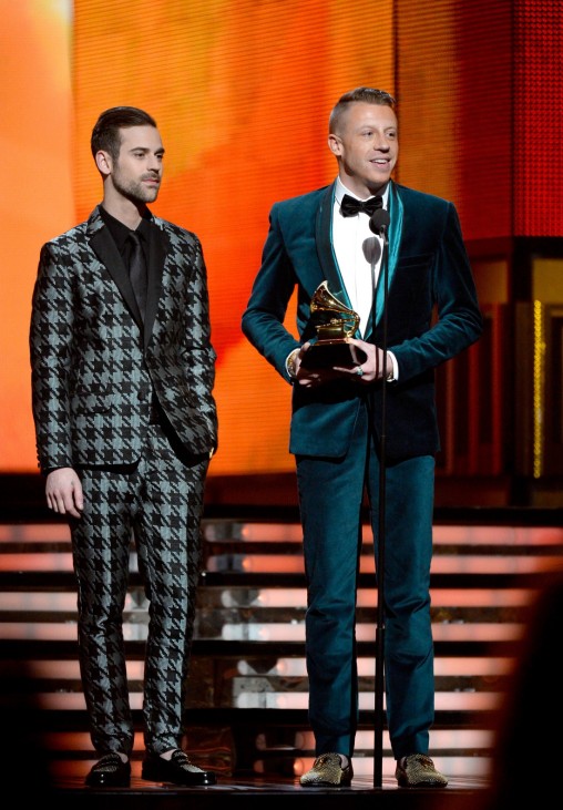 Grammy Awards Los Angeles Macklemore Ryan Lewis