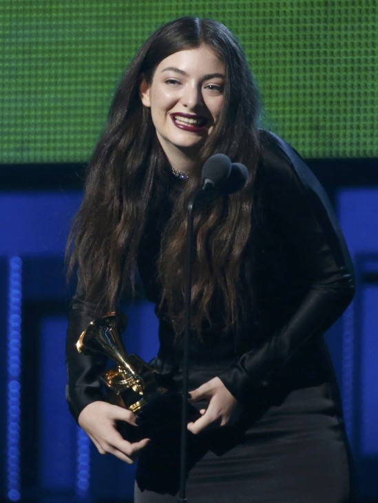 Grammy Awards Los Angeles Lorde