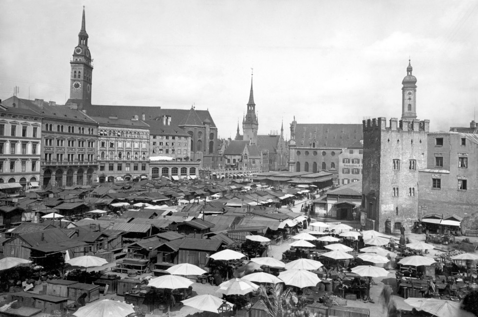 Viktualienmarkt 1910 | Viktualienmarkt 1910