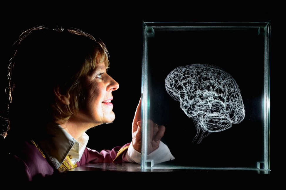Self-Portrait Of Artist Angela Palmer's Brain Unveiled