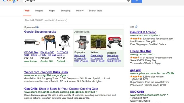 EU-Entscheidung zu Suchergebnissen: So könnte es aussehen, wenn Google auch die Suchergebnisse von Konkurrenzportalen anzeigt.