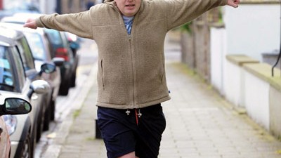 Boris Johnson: Boris Johnson vertrieb sich die lange Wartezeit und ging am Freitagmorgen erst mal joggen.
