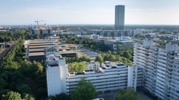 Olympia-Pressestadt in Mücnhen, 2012