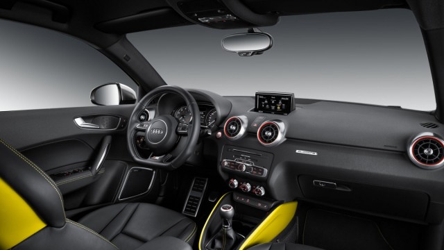 Der Innenraum des Audi S1 Sportback