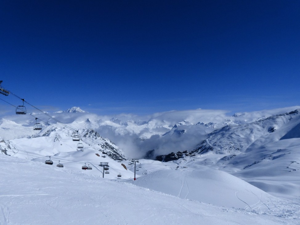 Paradiski Frankreich Les Arcs La Plagne Alpen Ski