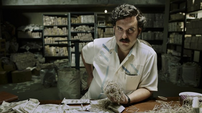 Telenovela "Pablo Escobar, Patron des Bösen": Andres Parra als Pablo Escobar in der Telenovela "Pablo Escobar, Patron des Bösen".