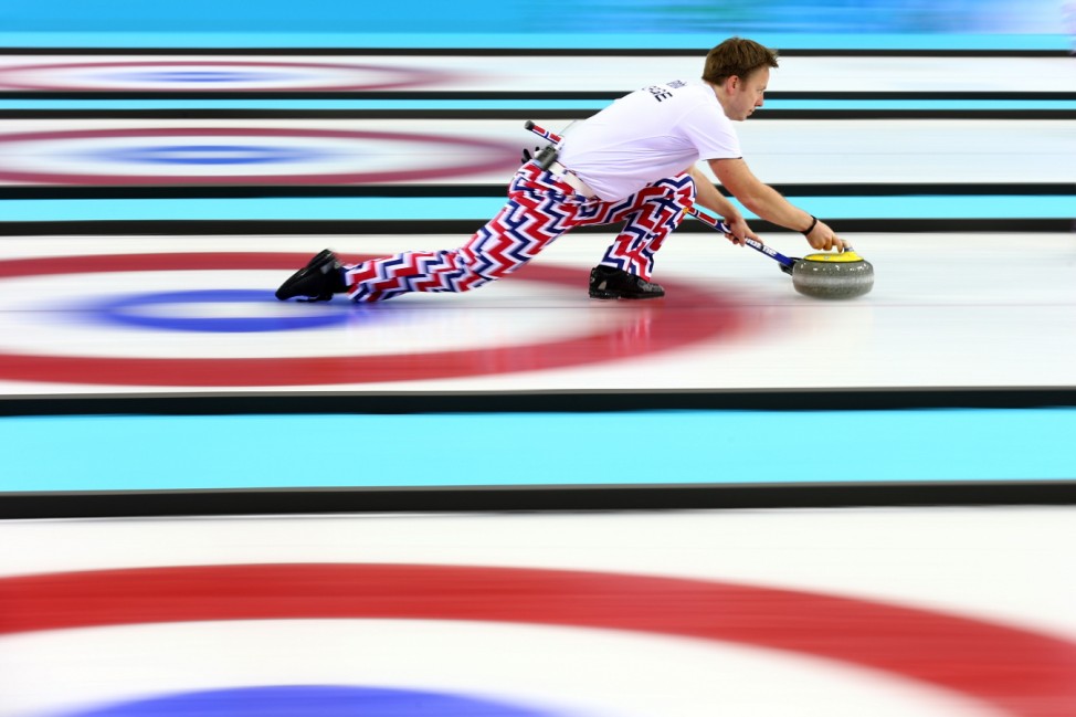 Curling - Winter Olympics Day 9