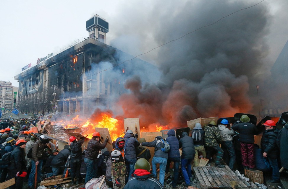 Anti government protests in Ukraine
