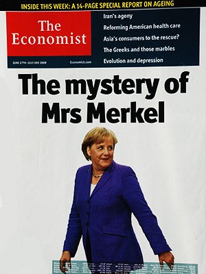 Merkel Cover, The Economist
