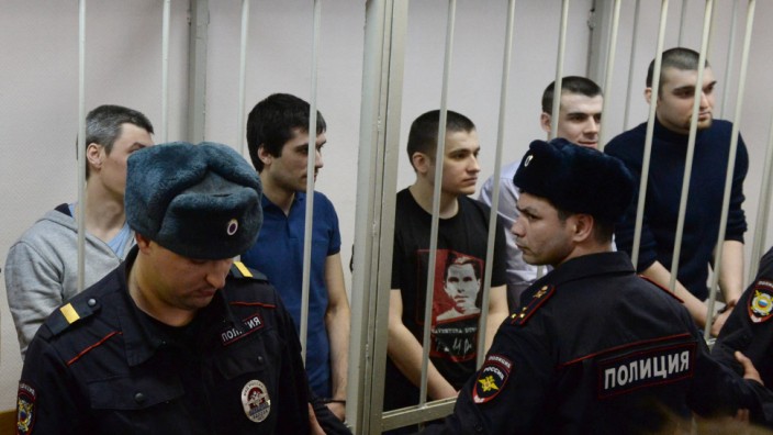 Bolotnaja-Prozess in Russland: Die verurteilten Putin-Geger vor Gericht in Moskau