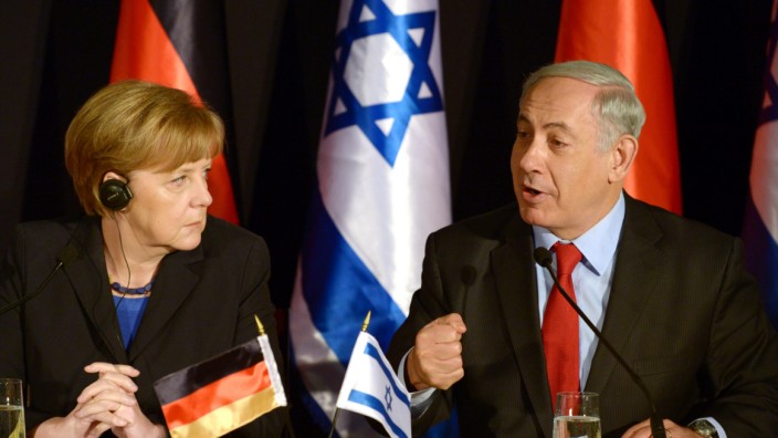 Angela Merkel, Benjamin Netanjahu