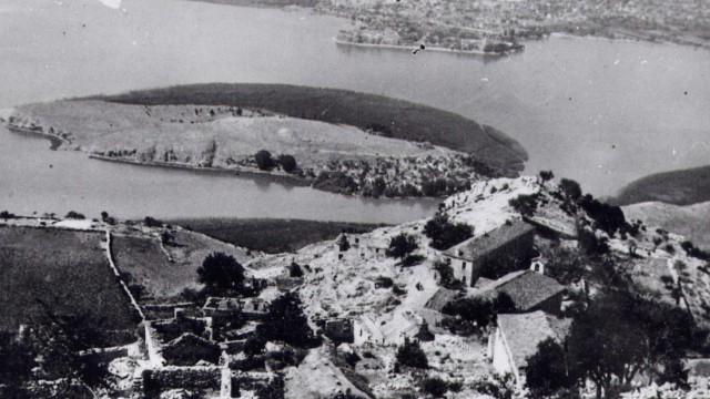 Ort eines bestialischen Massakers: Lyngiádes 1947. Wehrmacht Gebirgsjäger Griechenland Epirus