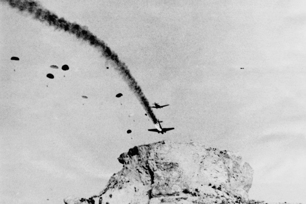 Absturz eines Truppentransportflugzeug Ju-52 auf Kreta, 1941