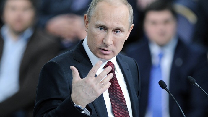 Putin in der Krim-Krise: Entspricht gerade allen Vorurteilen, die es über ihn gibt: Russlands Präsident Wladimir Putin.