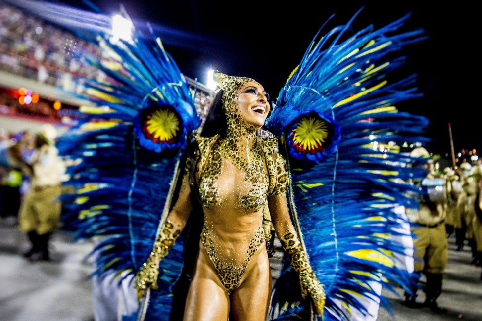 Sabrina Sato, Königin der Percussion von Vila Isabel beim Karneval in Rio
