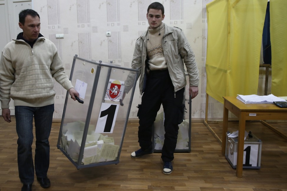 Crimea Goes To The Polls In Crucial Referendum