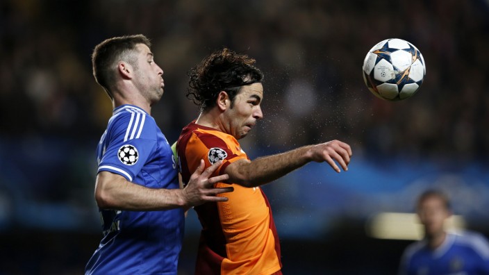 Gary Cahill FC Chelsea Selcuk Inan Galatasaray