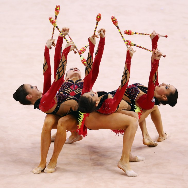 GAZPROM World Cup Rhythmic Gymnastics 2014 - Day 1