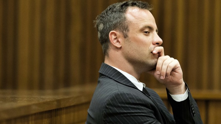 Prozess in Südafrika: Oscar Pistorius im Gerichtssaal.