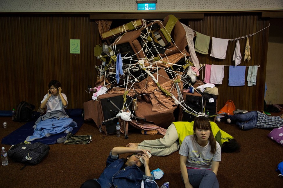 Student Protestors Continue To Occupy Taiwan's Parliament
