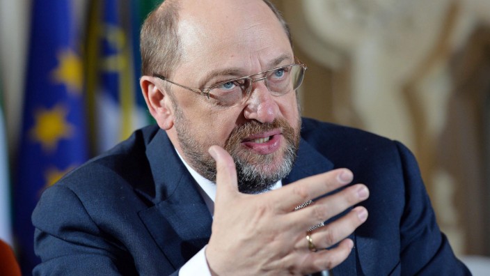 SPD-Kandidat für die Europawahl Martin Schulz