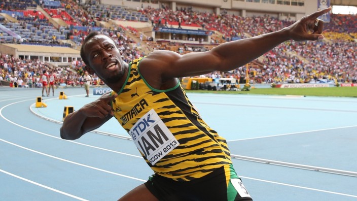 Leichtathletik: Vorerst keine Posen: Usain Bolt muss seinen Saisonstart verschieben.