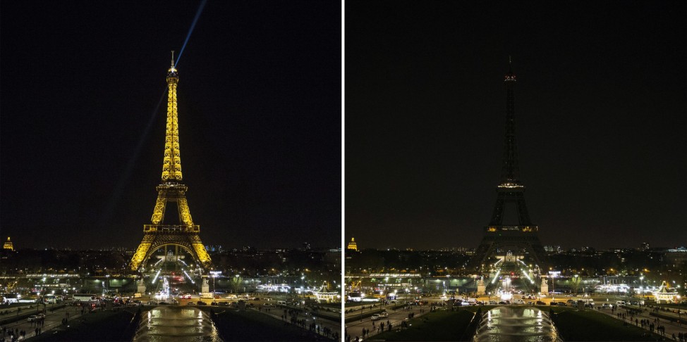 Earth Hour in Paris