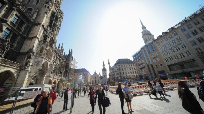 Fußgängerzone in München: München ist in Deutschland die führende Einzelhandelsstadt, doch der Verdrängungswettbewerb unter den Händlern ist hart.