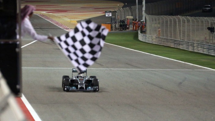 Formel 1 in Bahrain: Lewis Hamilton: Sieg in Bahrain