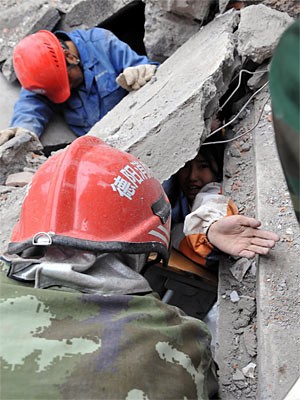 Erdbeben in China; Reuters