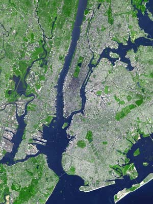 Weltraum-Quiz: New York City