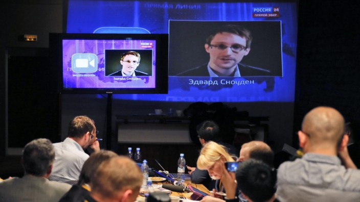 Putin und Snowden