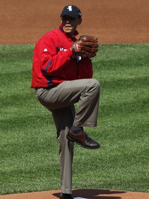 Barack Obama, Baseball, AFP