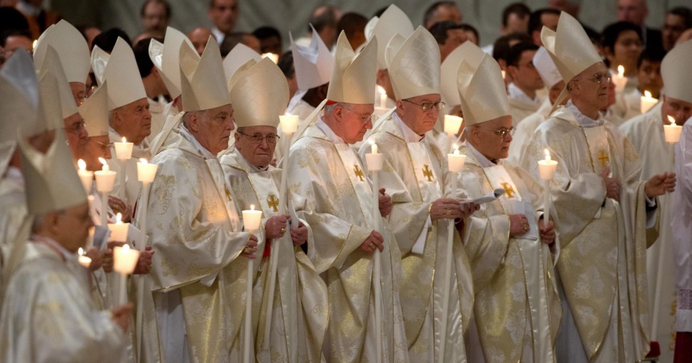 Pope Francis' Easter vigil mass