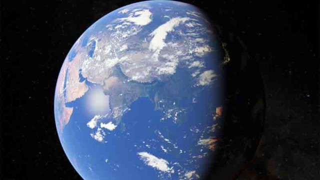Ukraine im Umbruch: Die Erde bei Google Maps - egal von welchem Land aus