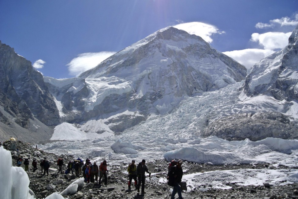 Basislager Mount Everest Nepal Himalaya