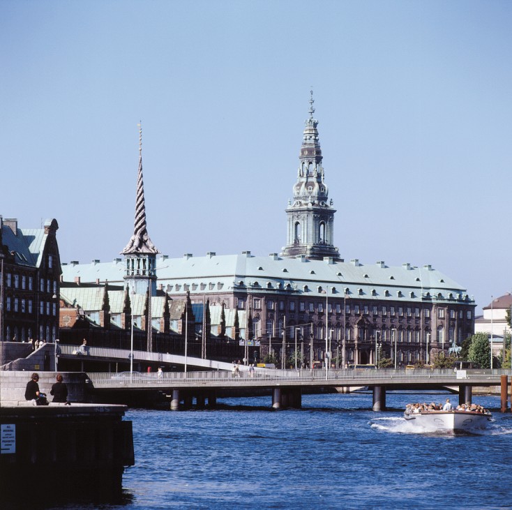 Christiansborg Kopenhagen Dänemark