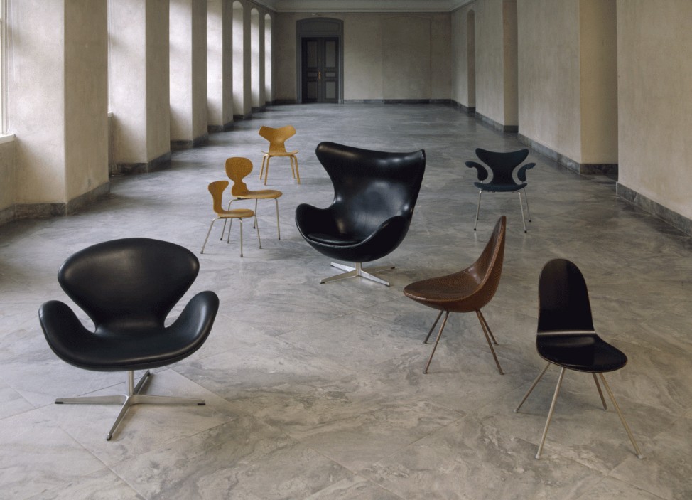Designmuseum Danmark Stühle Arne Jacobsen