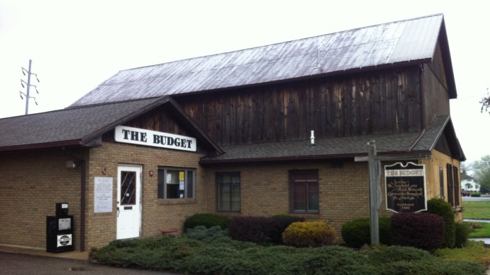 Soziales Netzwerk für die Amish: Der Chefredakteur der Zeitung ist auch Besitzer und Herausgeber: Hauptquartier von "The Budget". Dieser Teil Ohios heißt auch "die kleine Schweiz".